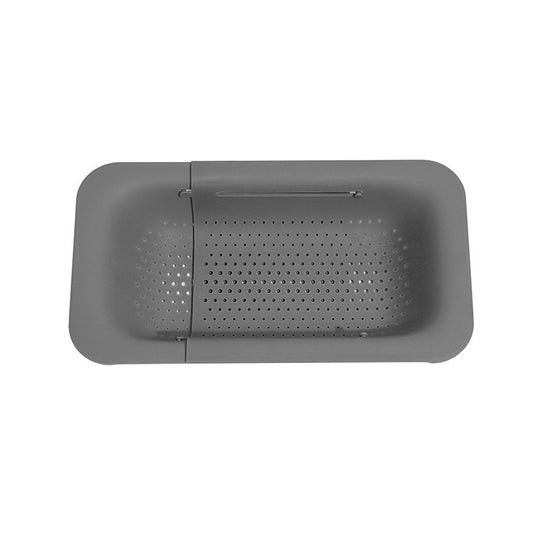 Cos pentru Scurgere Chiuveta de Bucatarie, Klevo, Plastic, Telescopic, 36x20x5 cm, Gri