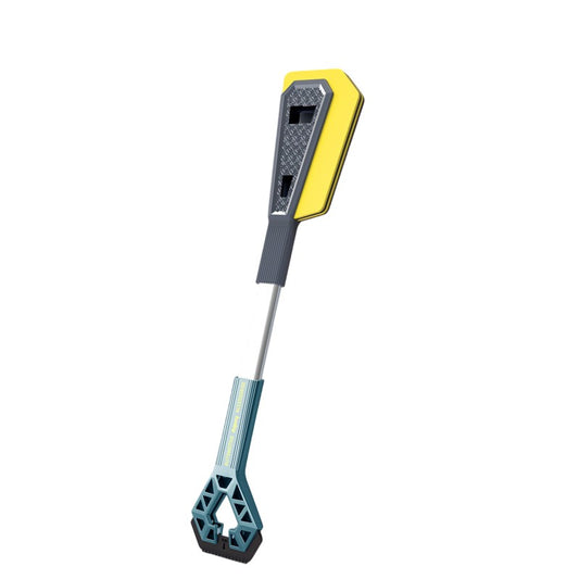 Racleta Auto pentru Zapada cu Doua Capete, Klevo, Universala, Deszapezire Masina, cu Maner Lung, Ergonomica, Detasabila, pentru Geamuri si Caroserie, Usor de Utilizat, 67x12.5 cm, Albastru