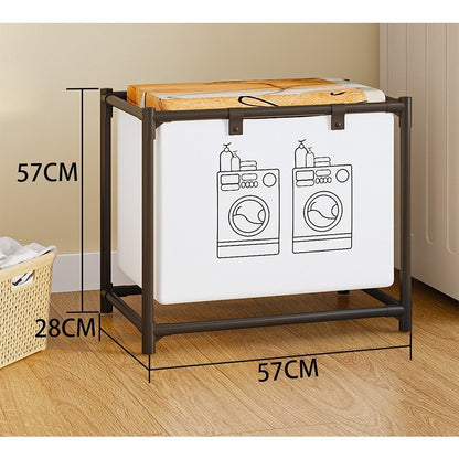 Cos de Rufe, Klevo, 1 Cos, Cadru de Otel Inoxidabil, 97 x 44 x 57 cm, Negru