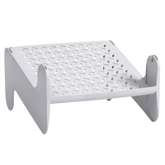 Suport pentru Pantofi, Klevo, cu Doua Straturi, Organizator, Antiderapant și Durabil, 26x24.8x16 cm, Alb