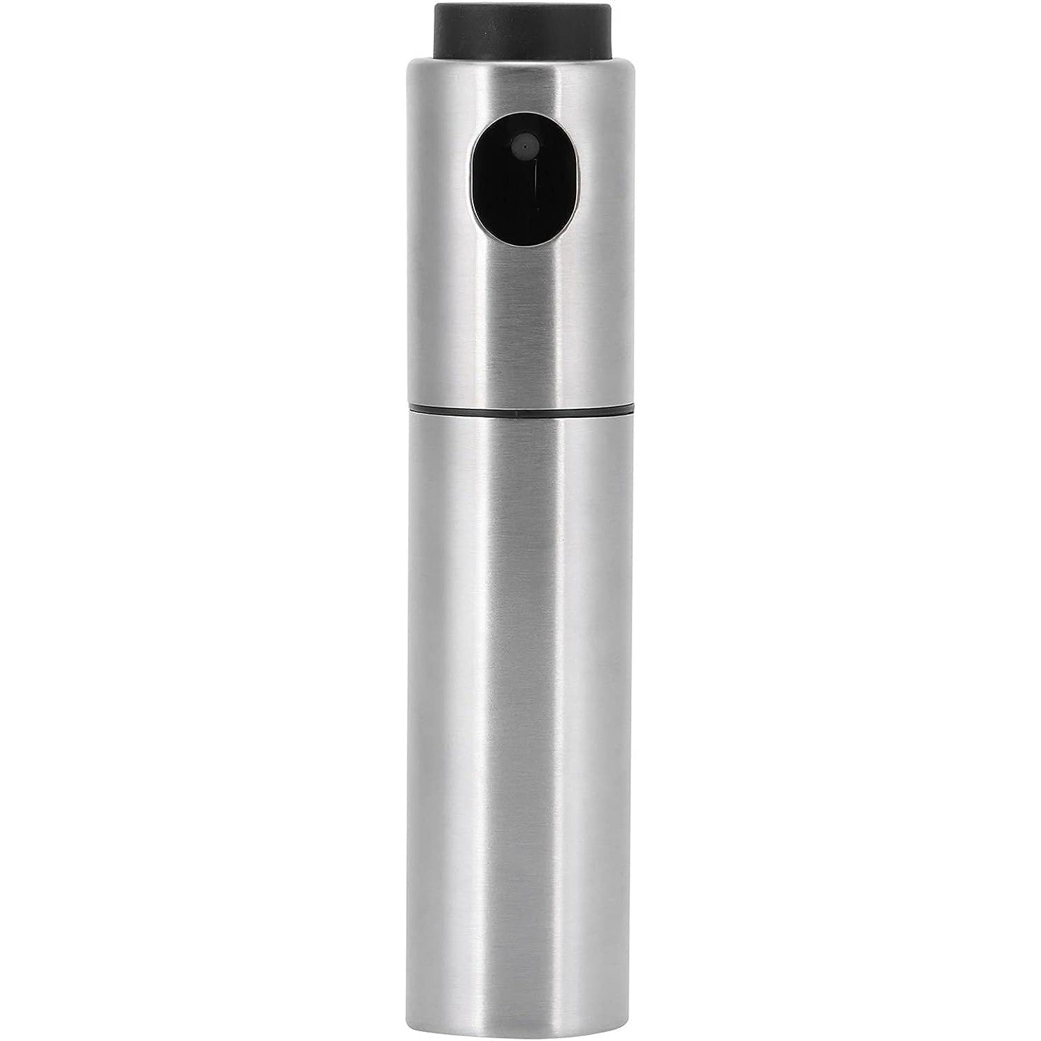 Pulverizator ulei Klevo, spray, material otel inoxidabil, manual, 100 ml, 17.7 x 4 cm, argintiu