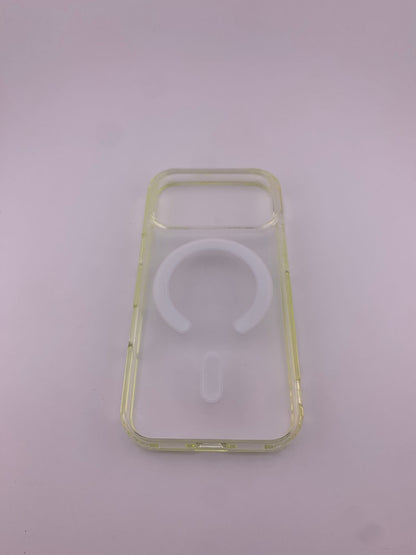 RESIGILAT - Husa Telefon, Klevo, Compatibila Apple iPhone 17 Pro Max, MagSafe, Antisoc, din Silicon + TPU, Transparent