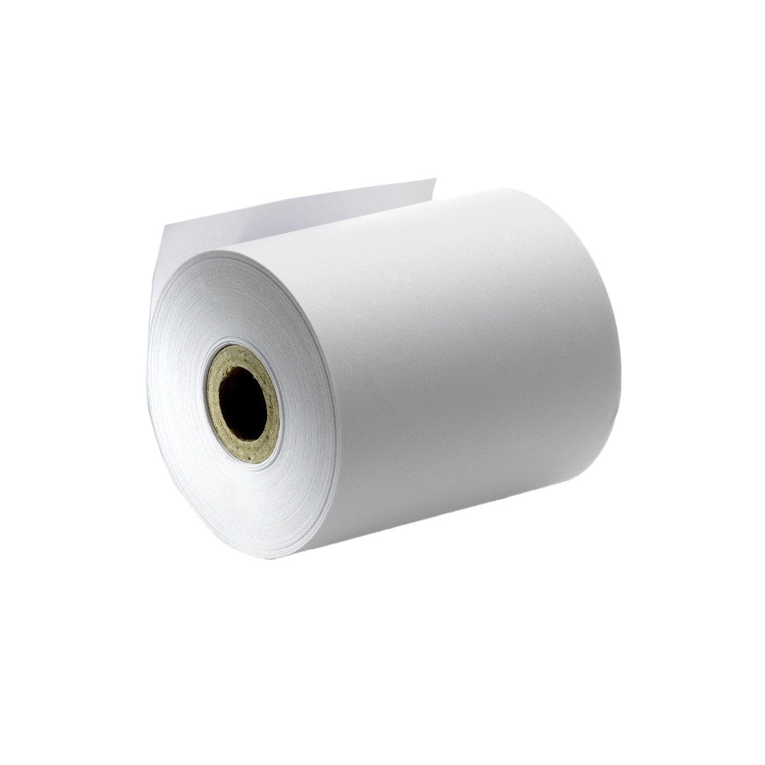 Role de hartie TERMICA, Klevo, Set 5 bucati, Role de hartie pentru Casa de Marcat, POS, latime 80 mm, Lungime 48 metri, Diametru interior 25 mm, Diametru exterior 76 mm