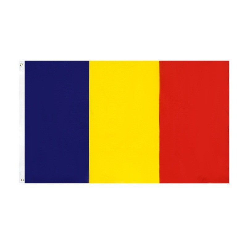 Steag Tricolor Romania, Klevo, Dimensiune Mare, 90x150 cm
