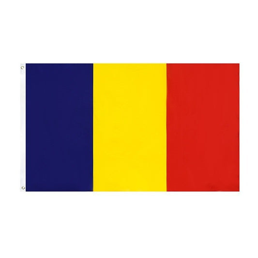 Steag Tricolor Romania, Klevo, Dimensiune Mare, 90x150 cm
