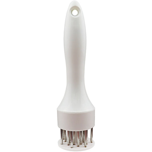 Ustensila pentru fragezit carnea, Klevo, cu 16 de tije ascutite din inox 304, 20 cm, Alb