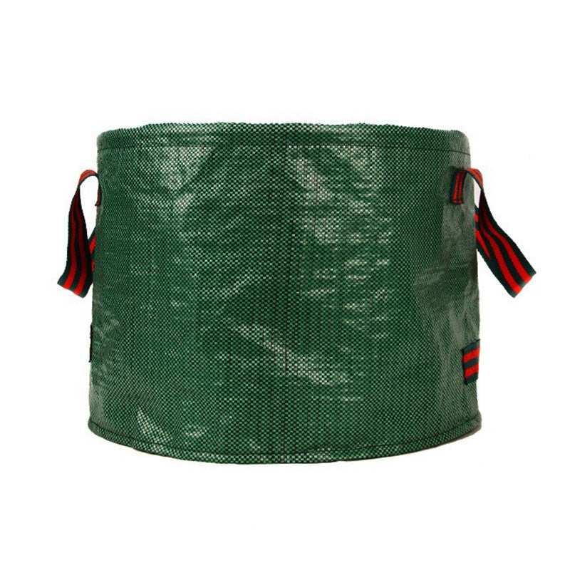 Sac de Colectare a Frunzelor, Klevo, Cos Sac pentru Gradina, Sac de Depozitare a Frunzelor, 45 x 38 cm, 60 l, Verde