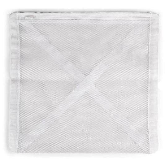 Sac pentru Spalare Incaltaminte, Klevo, Dimensiuni Mari, pentru Masina de Spalat, 40x40x1 cm, Alb