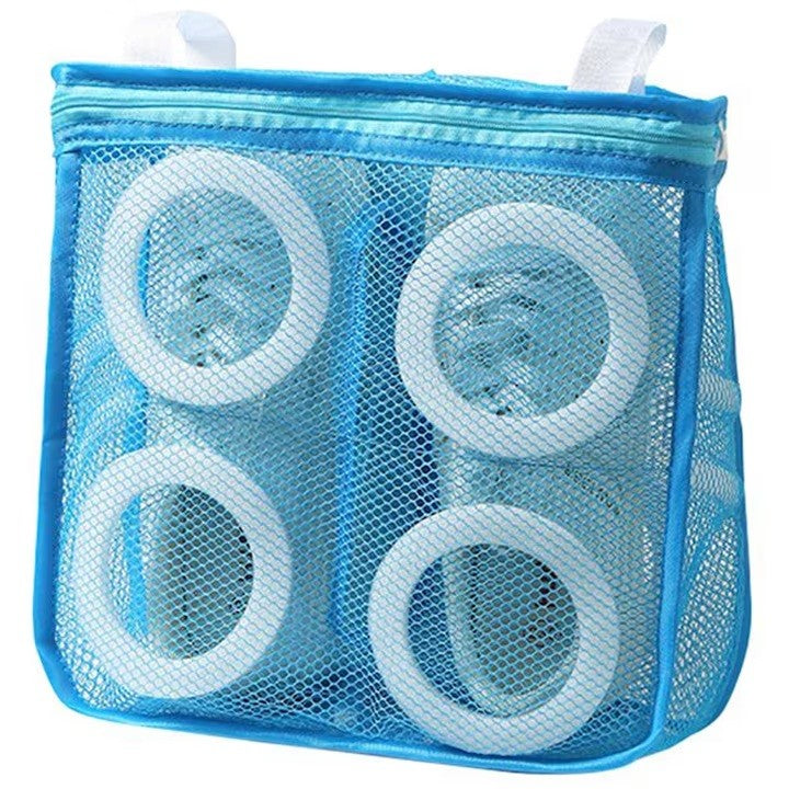 Sac pentru Spalare Incaltaminte, Klevo, pentru Masina de Spalat, 28x24.5x8 cm, Albastru