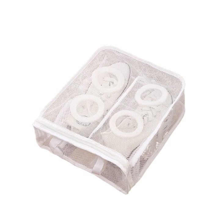 Sac pentru Spalare Incaltaminte, Klevo, pentru Masina de Spalat, 36x30x12 cm, Alb