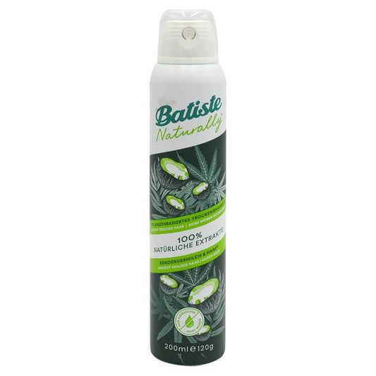 Sampon, Batiste, Uscat 200 ml Naturally Coconut Milk Hemp