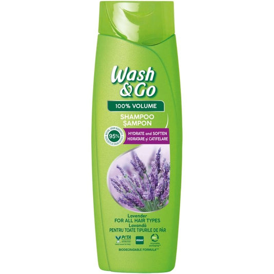 Sampon, Wash si Go, 360 ml Lavanda