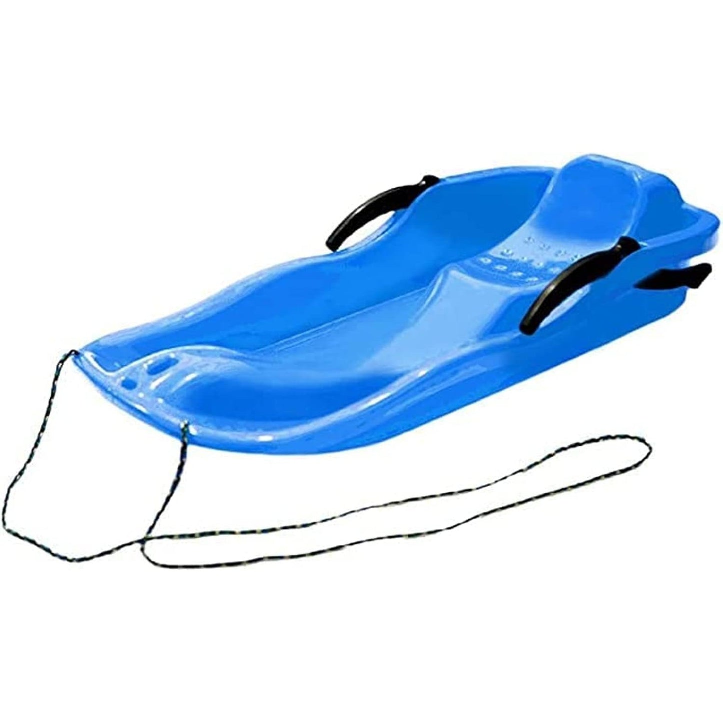 Sanie, Klevo, din Plastic, +3 Ani, 87 x 40 x 17.5 cm, cu Frana si Franghie, pentru Adulti si Copii, Albastru
