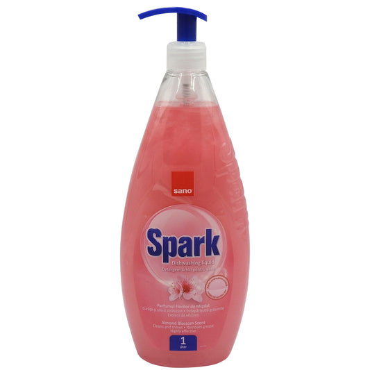 Detergent pentru Vase, SANO, Spark Migdale, 1 L