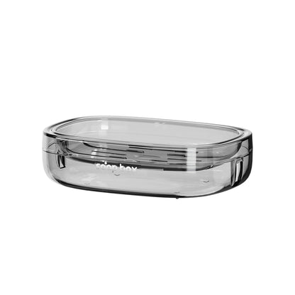 Savoniera, Klevo, Pentru Blat, PET, Scurgere Optima, din Plastic, 13 x 9 x 4 cm, Gri