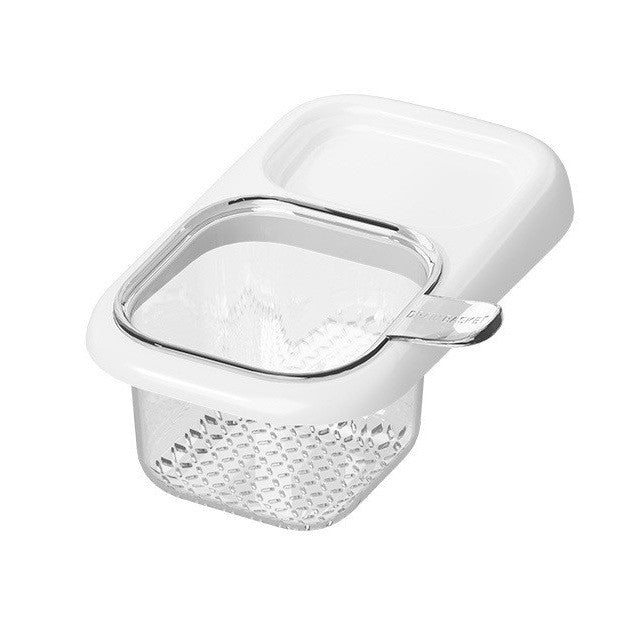 Cos de Scurgere pentru Chiuveta, Klevo, din ABS, cu Maner si Ventuza, Multifunctional, 22 x 13 x 8.5 cm, Alb