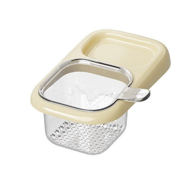 Cos de Scurgere pentru Chiuveta, Klevo, din ABS, cu Maner si Ventuza, Multifunctional, 22 x 13 x 8.5 cm, Crem