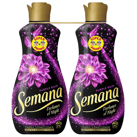 Balsam pentru Rufe, SEMANA, 2 x Purple Rain Promo, 1.65 L