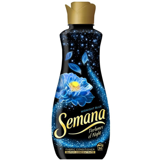 Balsam pentru Rufe, SEMANA, Parfum  Night Midnight Blue, 800 ml, 36 Spalari