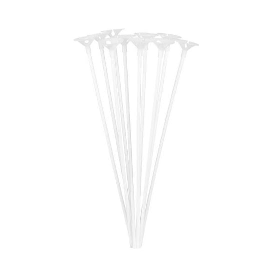 Set 10 Bete cu Rozete pentru Baloane, Klevo, Suporturi de plastic, Usor de instalat, Reutilizabil, Pentru aniversare, Nunta, Ziua de Nastere, Decor