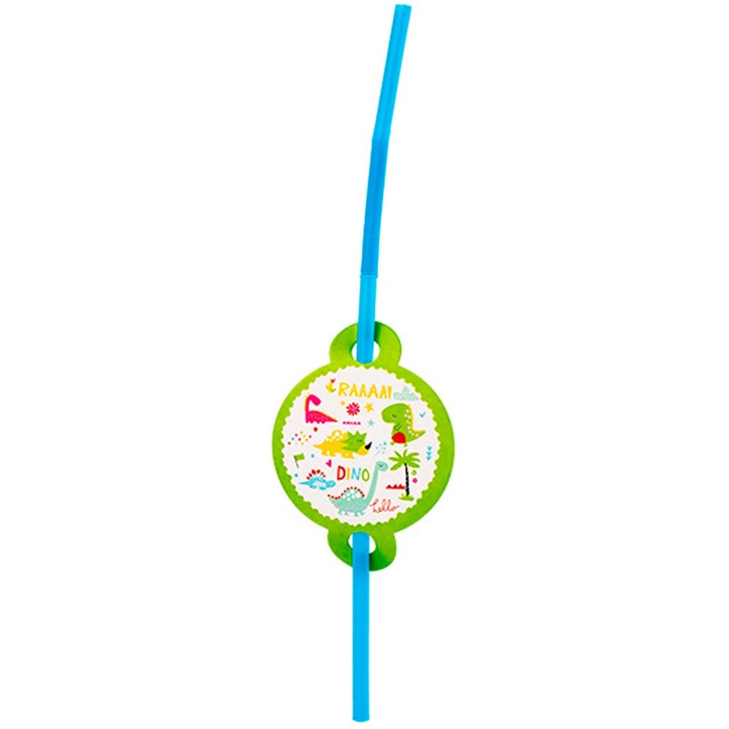 Set 10 Paie, Klevo, Colectia Dino Park, 26 x 7 cm, din Carton/Plastic, Multicolor