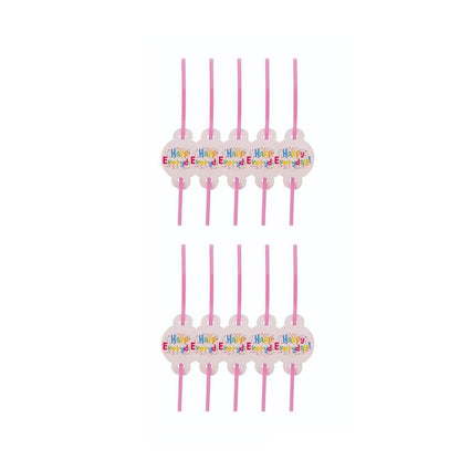 Set 10 Paie, Klevo, Model Happy Everyday, 31 x 16 cm, Multicolor