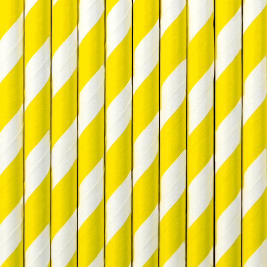Set 10 paie galbene, 19.5cm