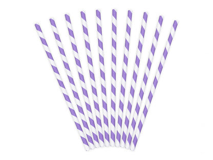 Set 10 paie liliac, 19.5cm