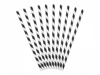 Set 10 paie negre, 19.5cm