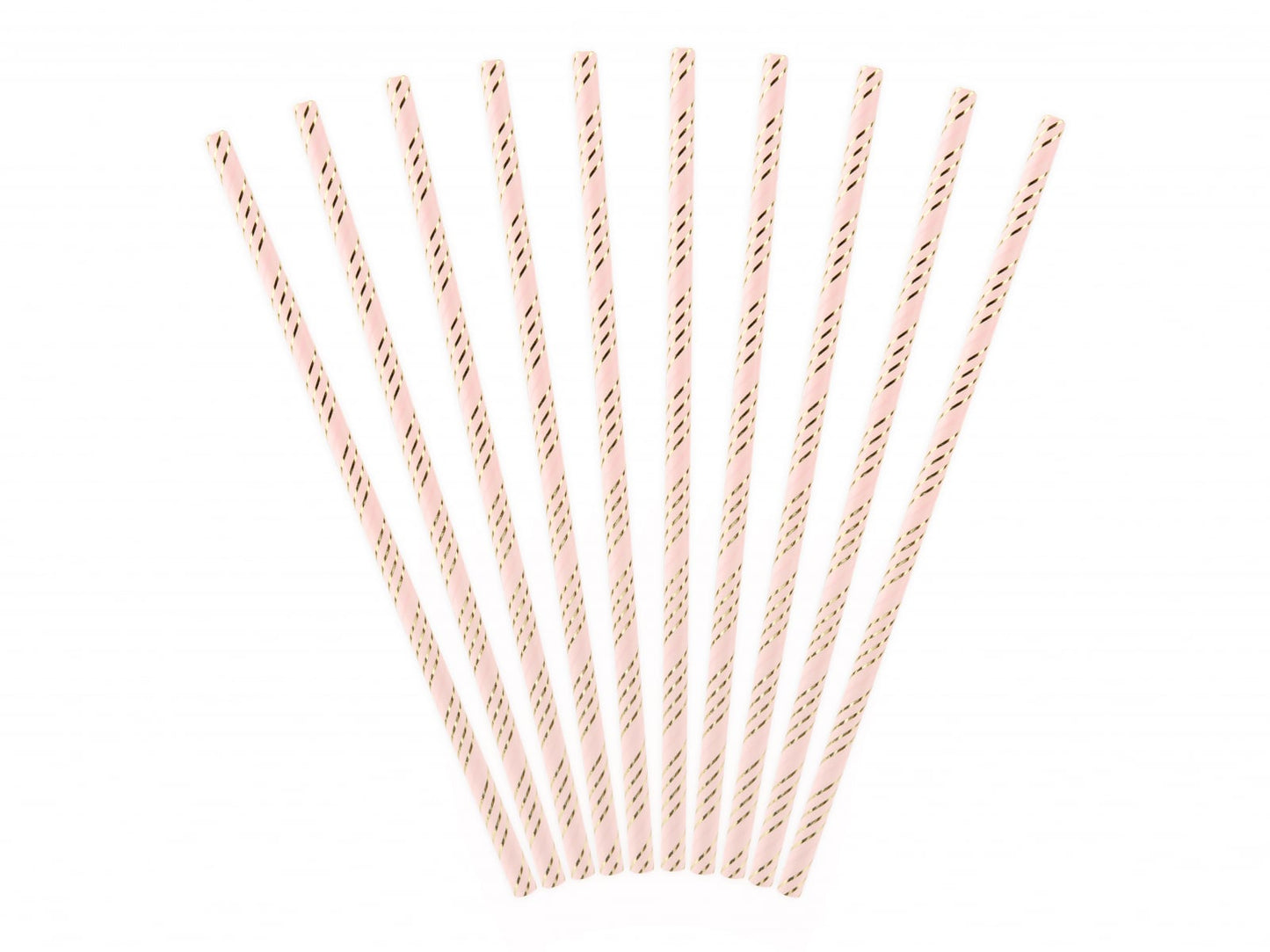Set 10 paie roz deschis, 19.5cm