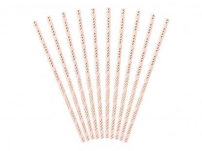 Set 10 paie roz deschis, 19.5cm