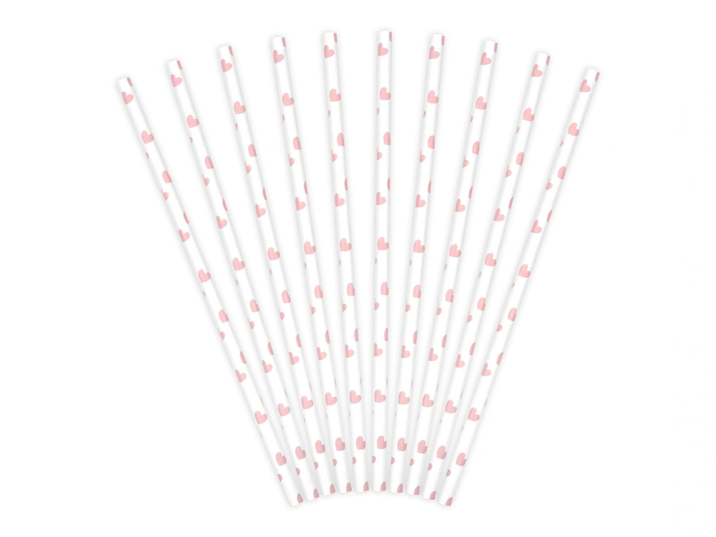 Set 10 paie roz deschis, 19.5cm