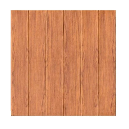 Set 10 Placi Tapet 3D, Klevo, 70 x 70 cm, Grosime 3 mm, din Rasina, Tip Placi de Lemn, Suprafata Acoperita 4.9 mp, Maro Roscat