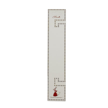 Set 100 Buc Cartonase pentru Bratara Martisor, Klevo, Model Martisor, 15 x 3 cm, Design Traditional de Primavara, Carton Rezistent
