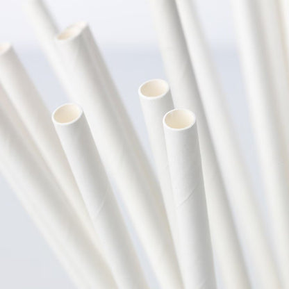 Set 100 Paie, Klevo, din Hartie, 20 cm, Model Uni, Alb