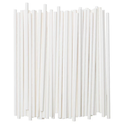 Set 100 Paie, Klevo, din Hartie, 20 cm, Model Uni, Alb