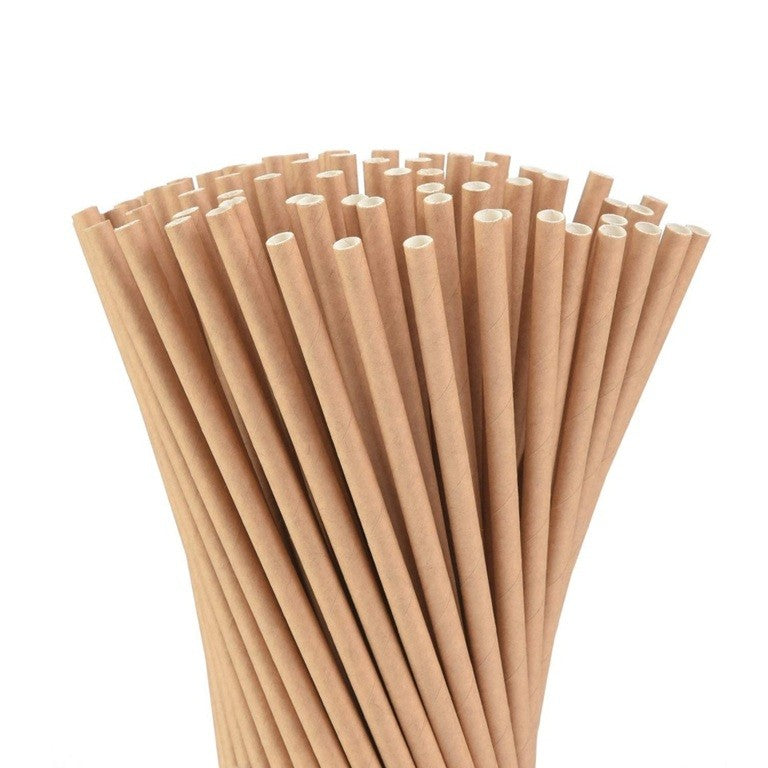 Set 100 Paie, Klevo, din Hartie, 20 cm, Model Uni, Kraft