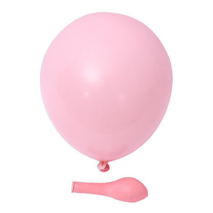 Set 12 Baloane, Klevo, din Latex Macaroon, 30 cm, Roz