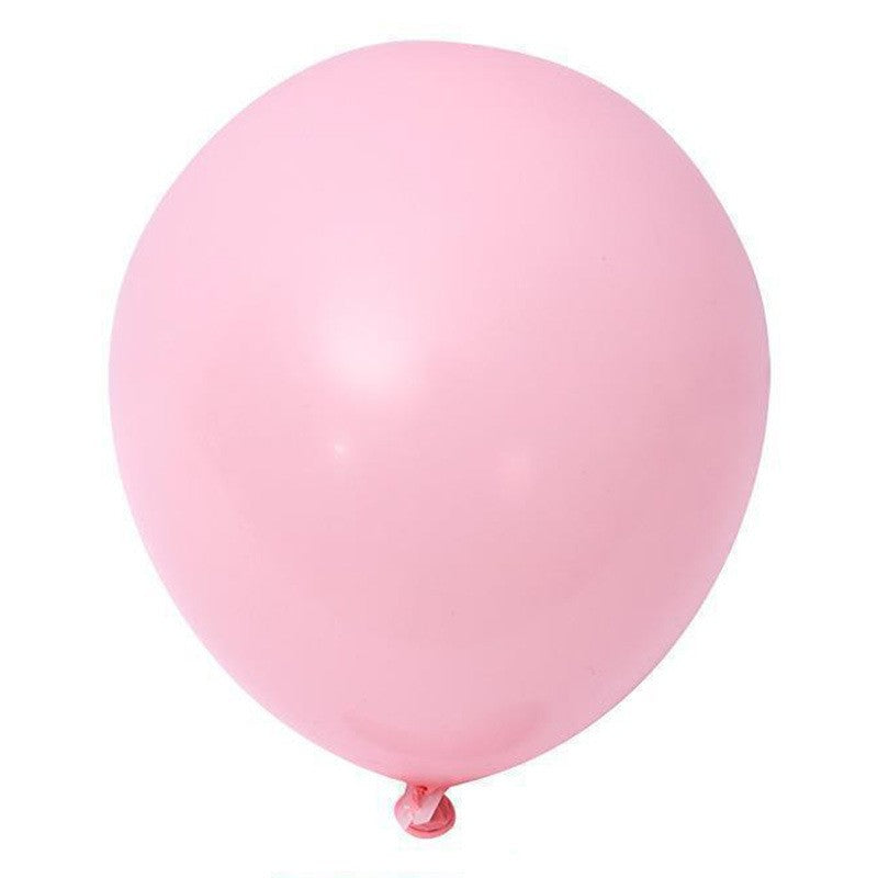 Set 12 Baloane, Klevo, din Latex Macaroon, 30 cm, Roz