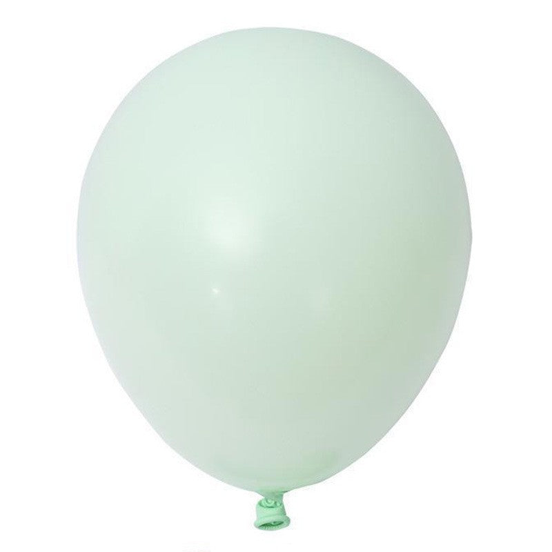 Set 12 Baloane, Klevo, din Latex Macaroon, 30 cm, Verde