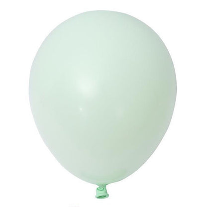 Set 12 Baloane, Klevo, din Latex Macaroon, 30 cm, Verde
