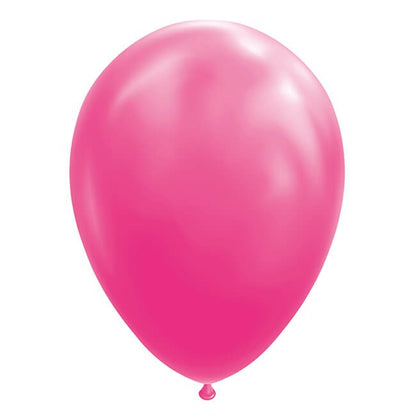 Set 12 Baloane, Klevo, din Latex Standard, 13 cm, Roz