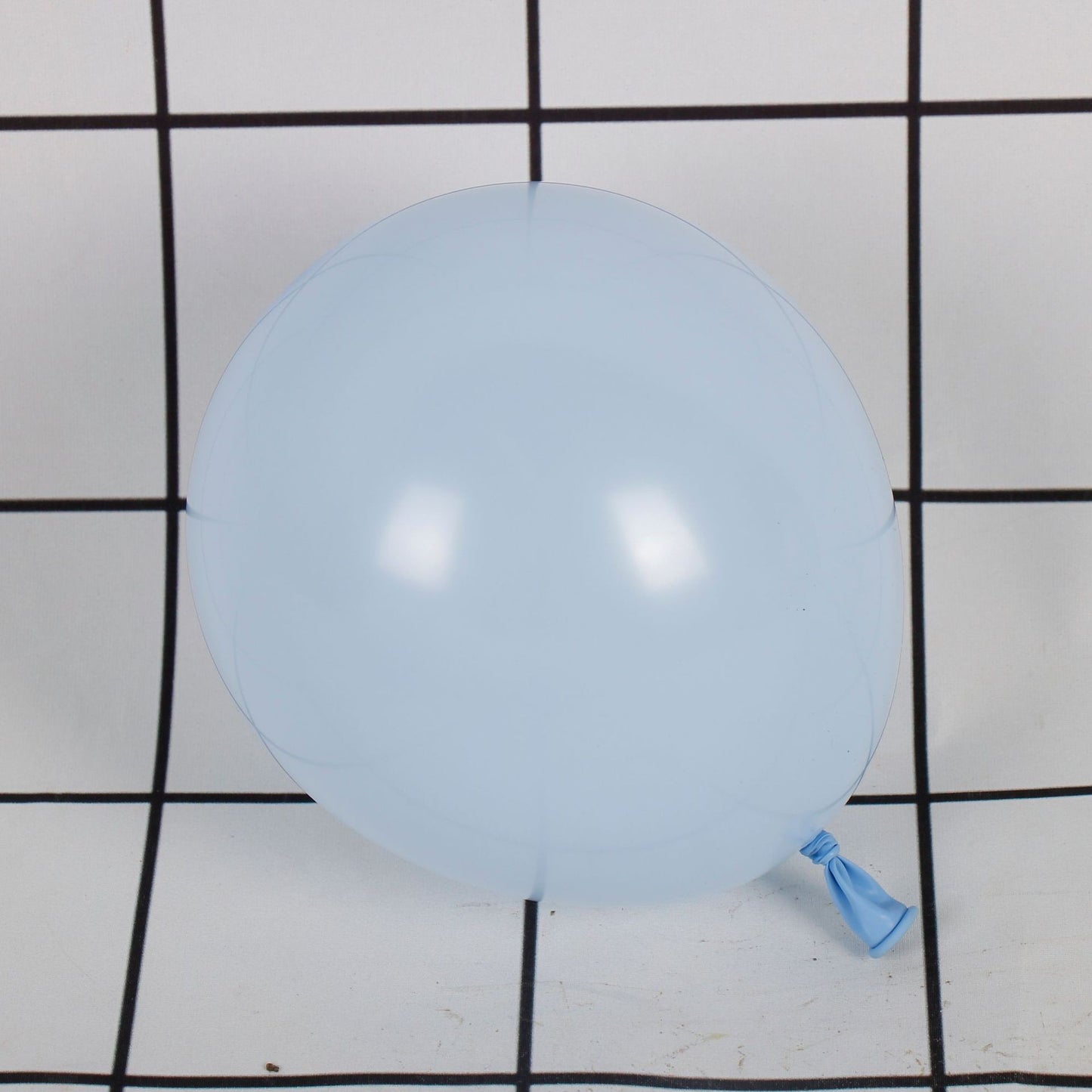Set 12 Baloane, Klevo, din Latex Macaroon, 30 cm, Bleu
