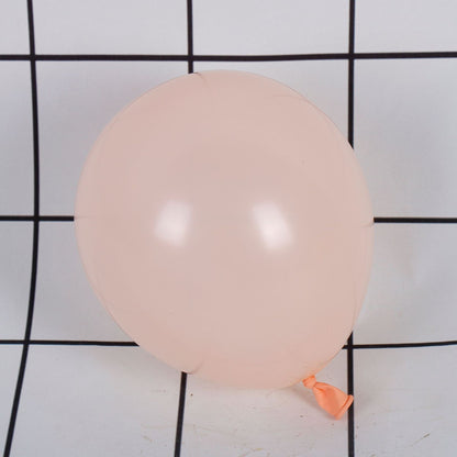 Set 12 Baloane, Klevo, din Latex Macaroon, 30 cm, Portocaliu
