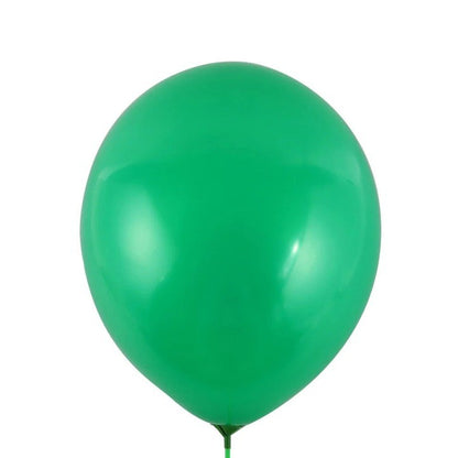 Set 12 Baloane, Klevo, din Latex Standard, 13 cm, Verde