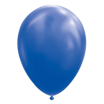 Set 12 Baloane, Klevo, din Latex Standard, 30 cm, Albastru
