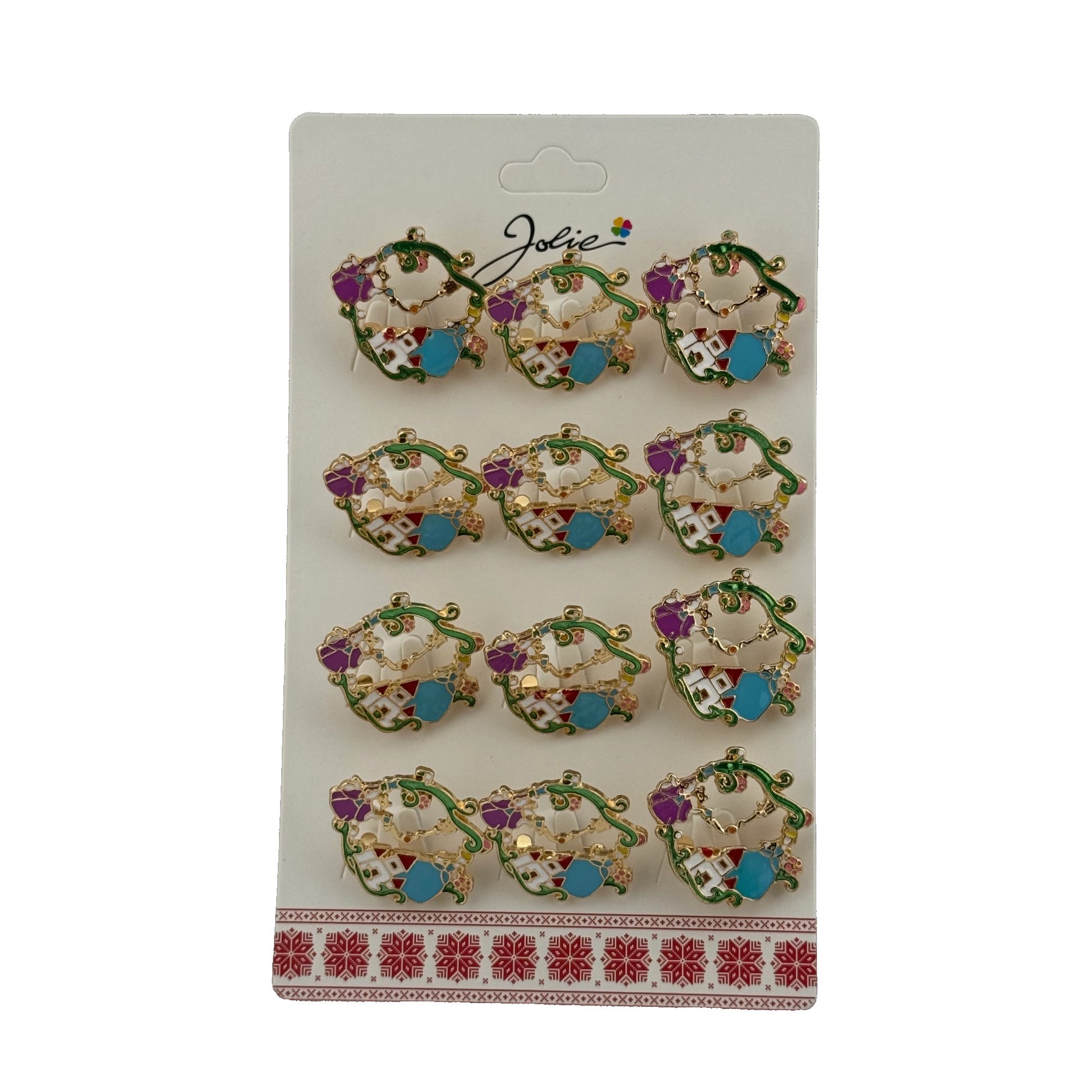 Set 12 Brose Klevo Martisor Castelul din Povesti