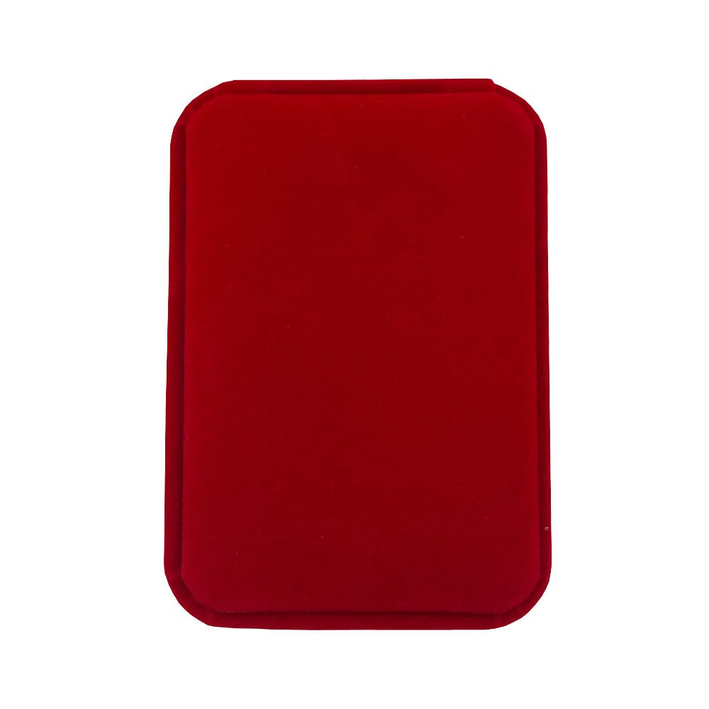 Set 12 Cutii de Bijuterii, Klevo, Forma Dreptunghiulara , Exterior Catifea Rosie, pentru Ocazii Speciale, Usor de Transportat, 100x70x45 mm, Design Elegant