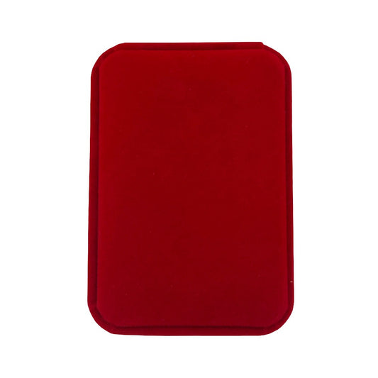Set 12 Cutii de Bijuterii, Klevo, Forma Dreptunghiulara , Exterior Catifea Rosie, pentru Ocazii Speciale, Usor de Transportat, 100x70x45 mm, Design Elegant