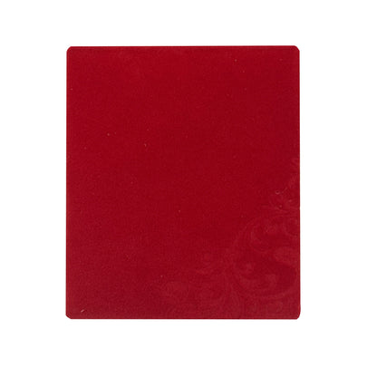 Set 12 Cutii de Bijuterii, Klevo, Forma Dreptunghiulara cu Imprimeu Floral, Exterior Catifea Rosie, pentru Ocazii Speciale, Usor de Transportat, 70x80x45 mm, Design Elegant